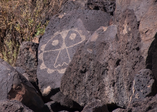 New Mexico, Albuquerque, petroglyph