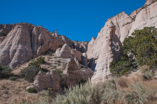 Hiking Among The Tent Rocks And Tepees